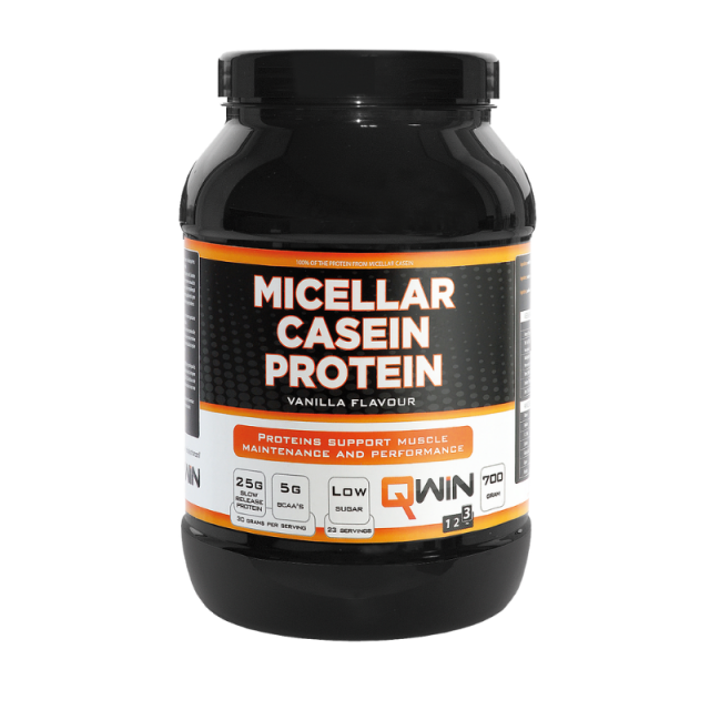 QWIN Micellar Casein Protein Vanilla 700 gram (23 shakes)